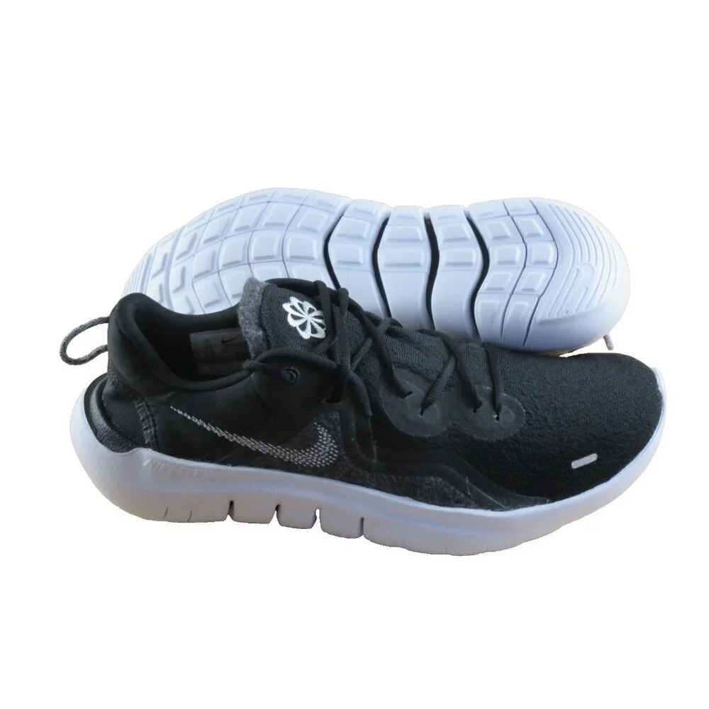 Nike Men's Flex 2021 RN Running Shoes Black White Smoke Grey Sizes NIB